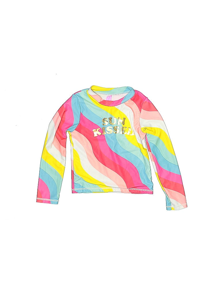 Betsey Johnson Pink Rash Guard Size 6 (big kids) - photo 1