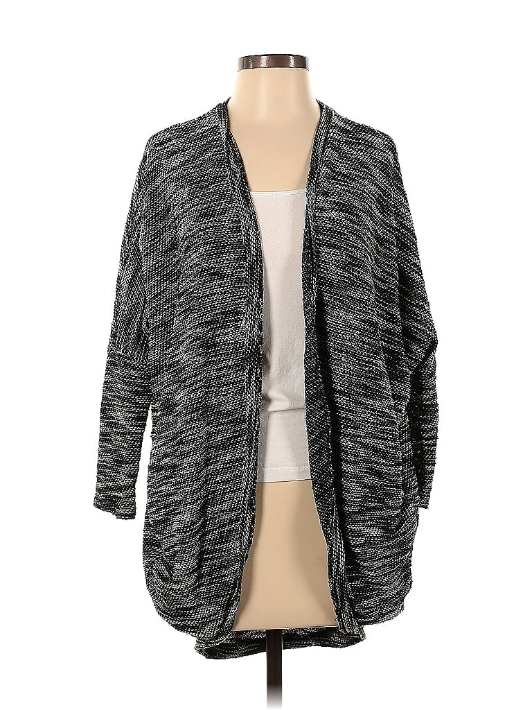 Pre-owned Assorted Brands Cardigan Sweater In Gray