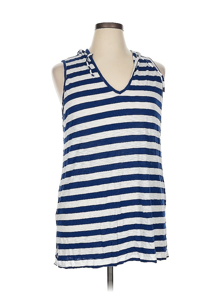 Pre-owned Miken Swim Sleeveless T-shirt In Blue