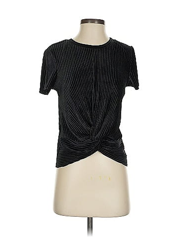 Aqua Short Sleeve Blouse (view 1)