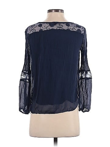 Carla Conti 3/4 Sleeve Silk Top (view 2)