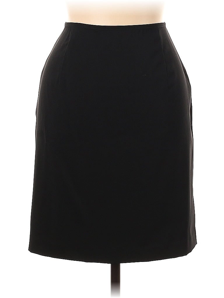 Pre-owned Unbranded Formal Skirt In Black