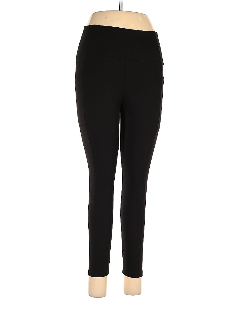 Pre-owned Lou & Grey Active Pants In Black