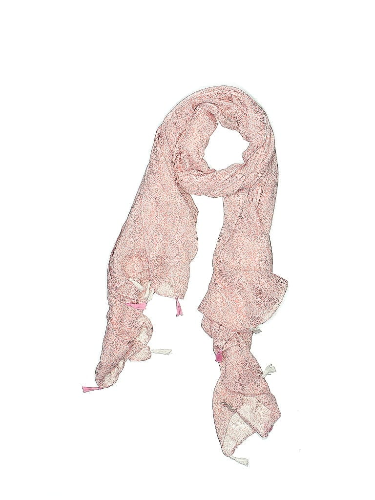 Pre-owned Assorted Brands Scarf In Pink