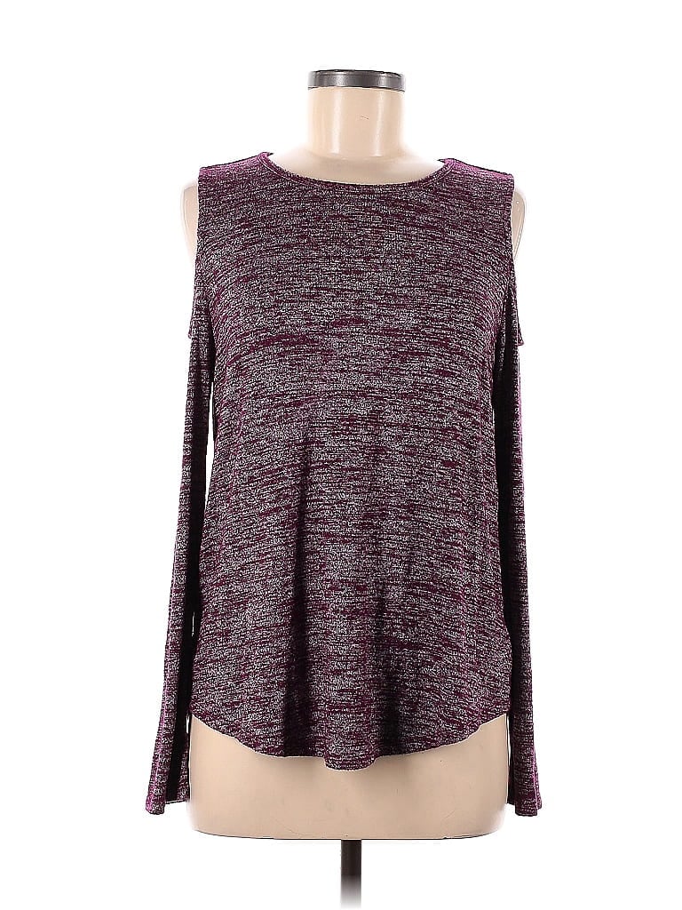 Pre-owned A New Day Cardigan Sweater In Burgundy