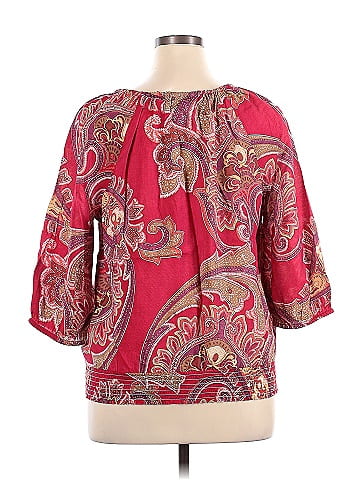G.H. Bass & Co. 3/4 Sleeve Blouse (view 2)