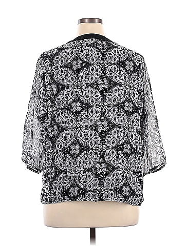 Cathy Daniels 3/4 Sleeve Blouse (view 2)