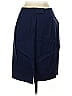 Ann Taylor Solid Blue Formal Skirt Size 8 - photo 2