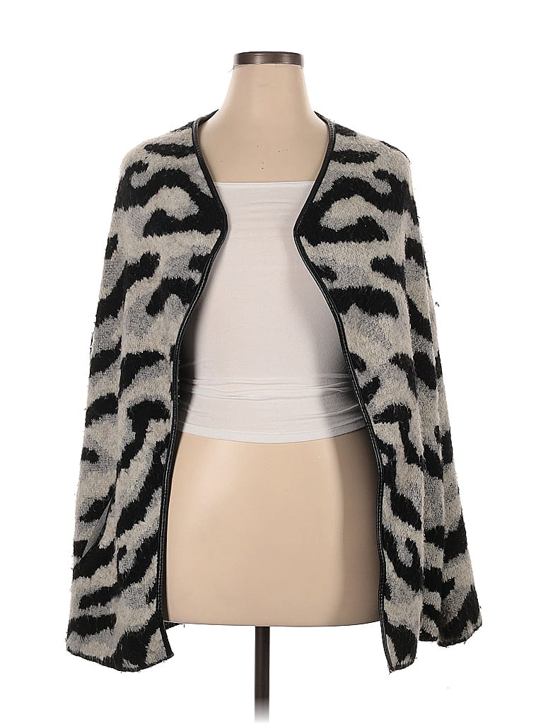 Pre-owned Lane Bryant Cardigan Sweater In Gray