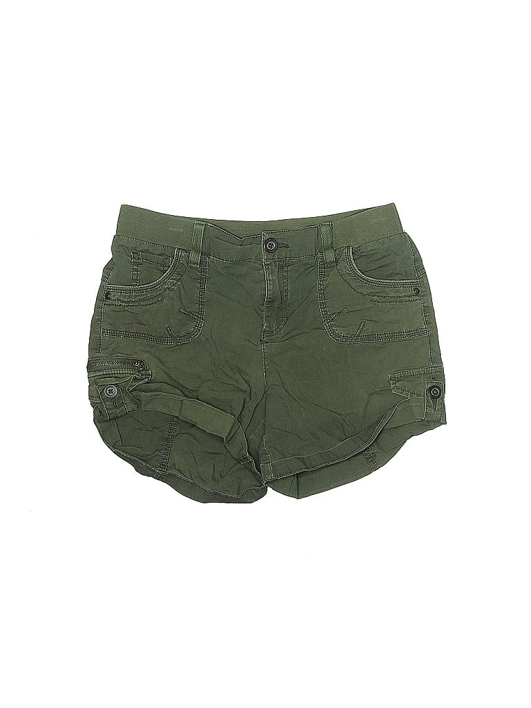Pre-owned Maurices Khaki Shorts In Green