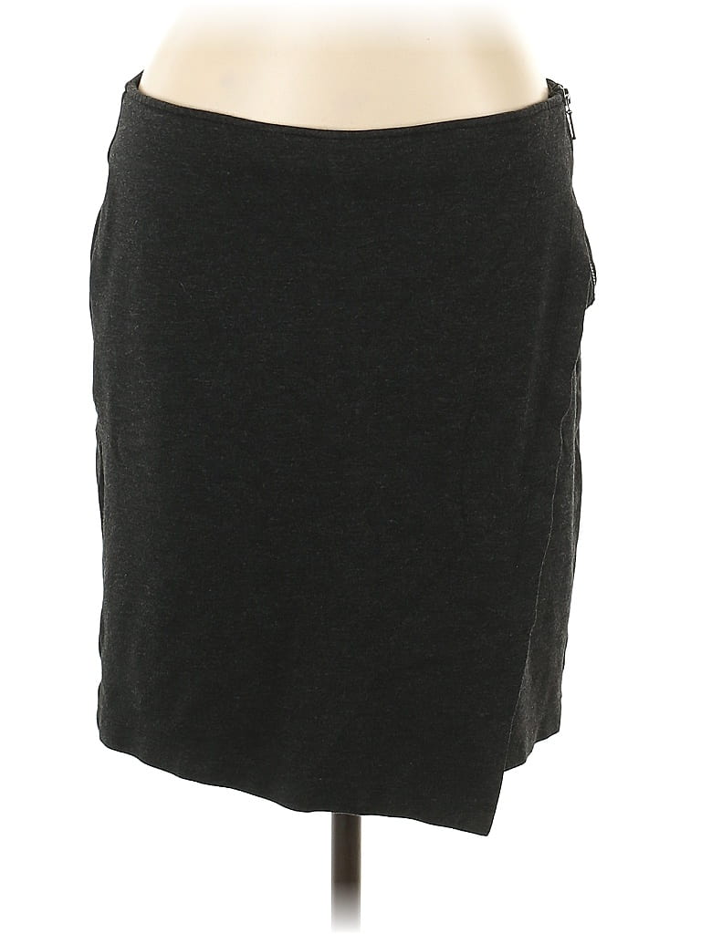 Pre-owned Cabi Casual Skirt In Gray