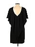 Calvin Klein Solid Black Cocktail Dress Size 4 (petite) - photo 2