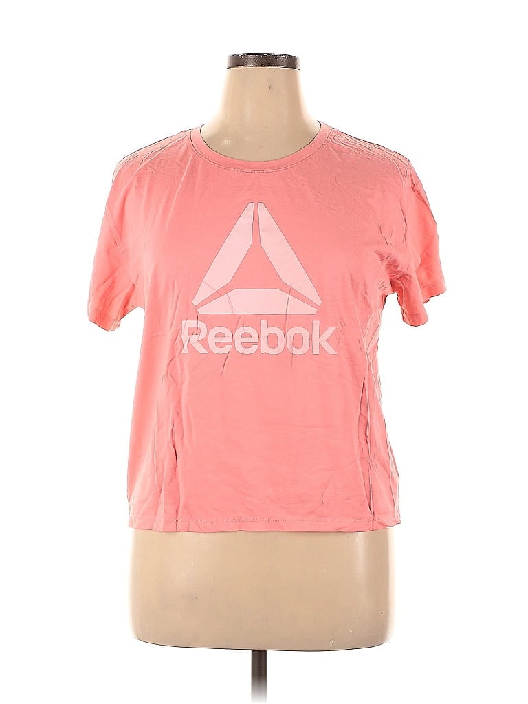 Reebok Pink Active T-Shirt Size XL - photo 1