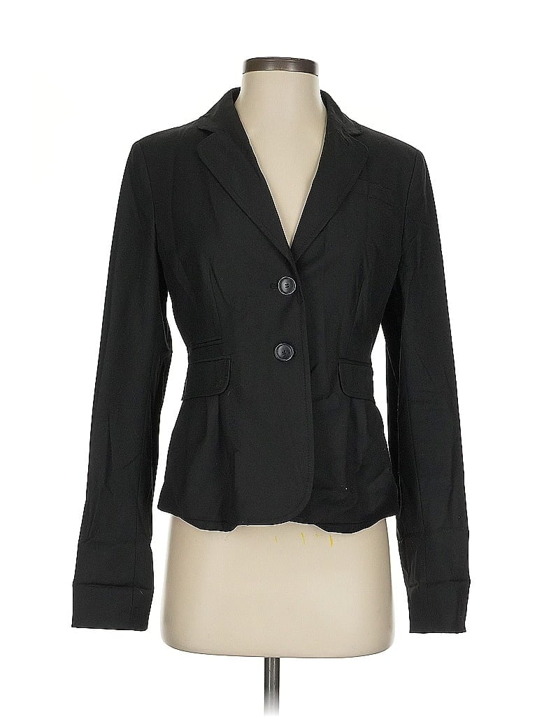 Pre-owned Ann Taylor Loft Blazer Jacket In Black
