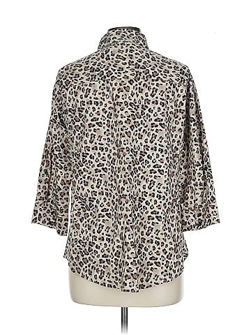 Cathy 3/4 Sleeve Button-Down Shirt (view 2)