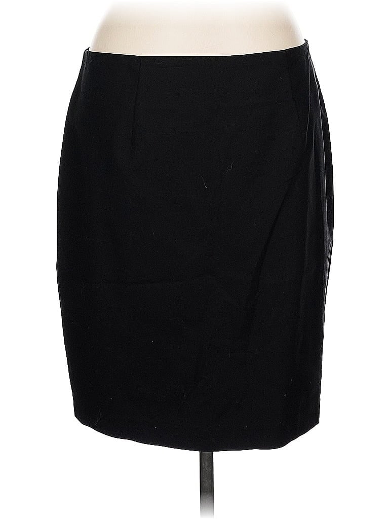 Pre-owned Dalia Formal Skirt In Black
