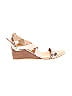 Coach and Four Ivory Gold Wedges Size 9 - photo 1
