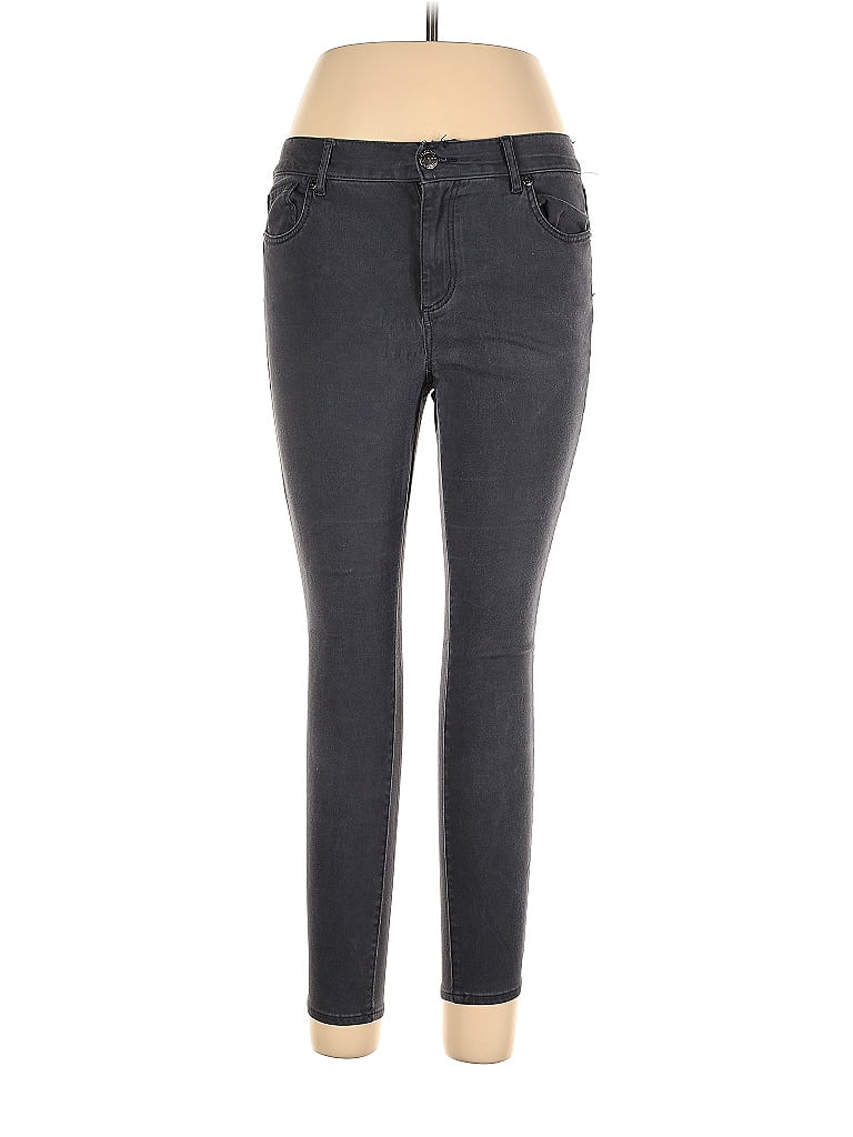 Pre-owned Ann Taylor Loft Jeans In Gray