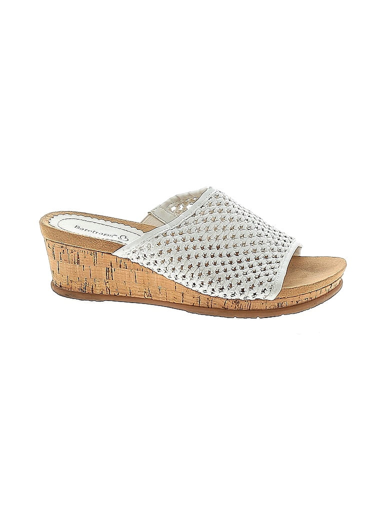 Sandales Compensées Blanches Femme Taille 7 – Neuf Avec Défauts Légers, Style Wedges Unbranded