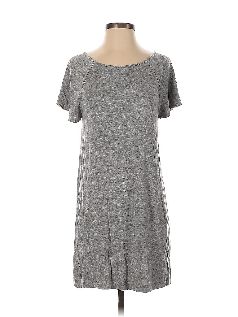 Pre-owned Lou & Grey Casual Dress In Gray