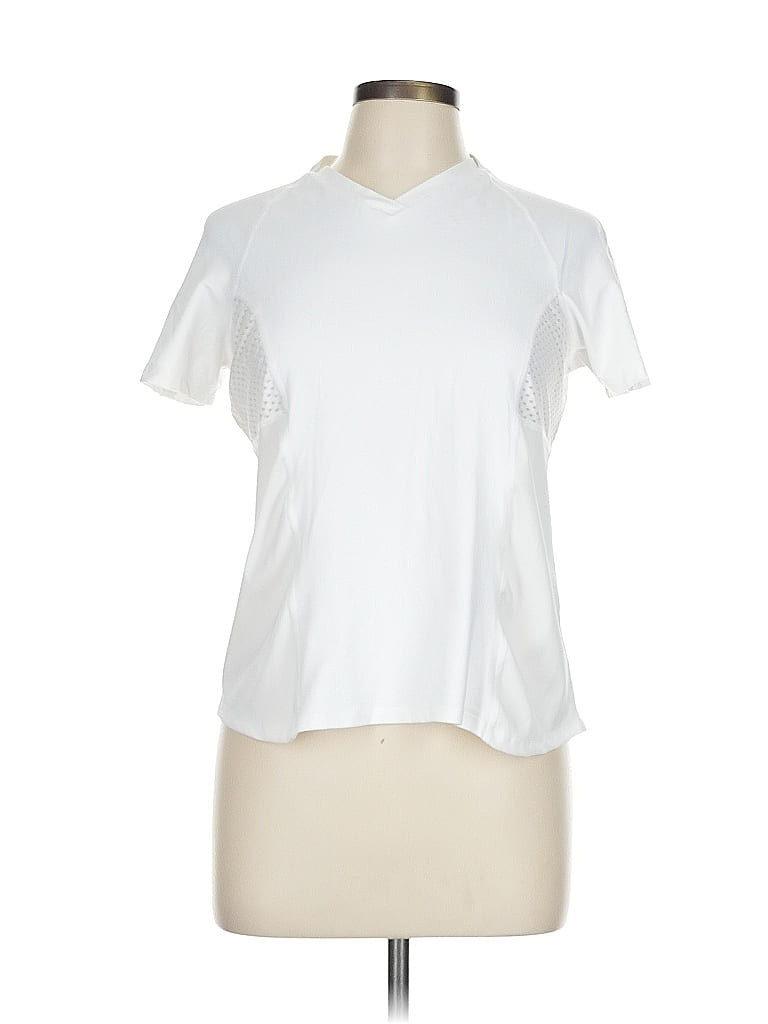 Pre-owned Lija Short Sleeve T-shirt In White