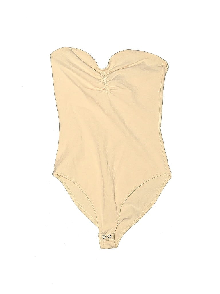 Pre-owned Forever 21 Bodysuit In Brown