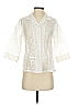 Koret 100% Polyester Ivory 3/4 Sleeve Blouse Size P (petite) - photo 1