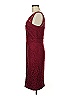 David Meister Burgundy Cocktail Dress Size 6 - photo 4