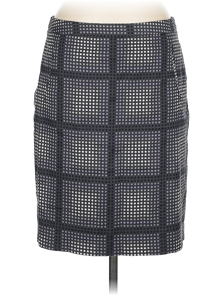 Pre-owned Halogen Formal Skirt In Gray