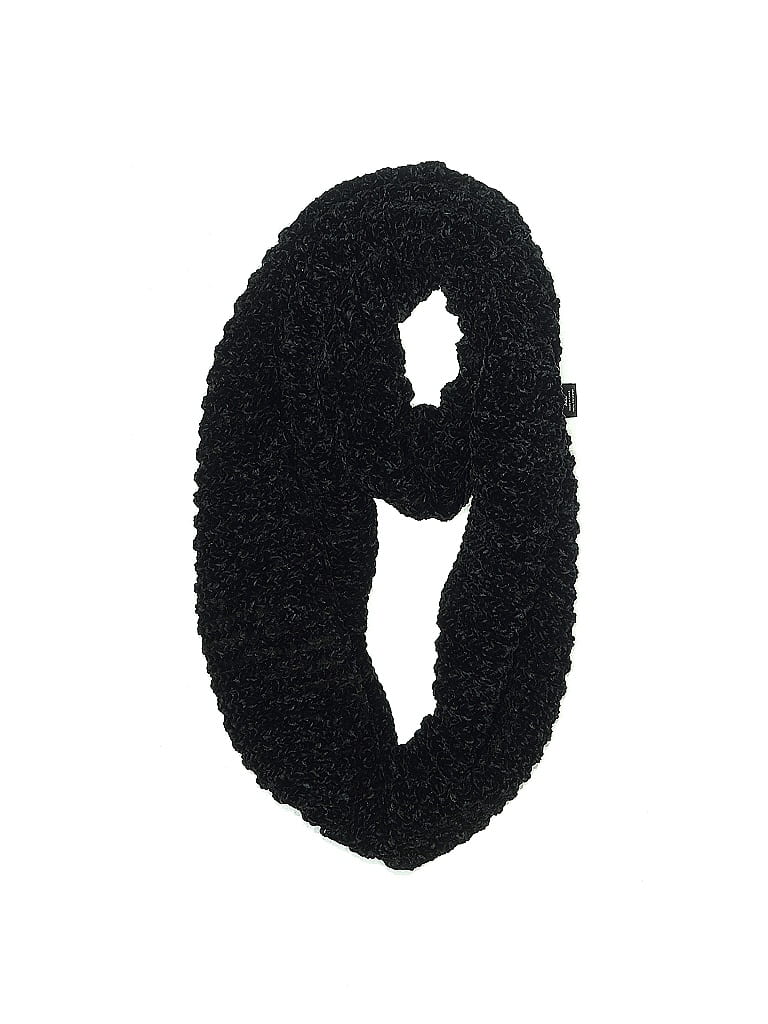 Dillard's 100% Polyester Black Scarf One size - photo 1