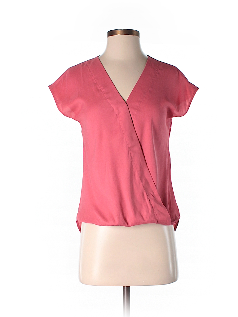 ann taylor short sleeve blouse