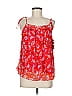 Aqua 100% Polyester Red Sleeveless Blouse Size M - photo 1