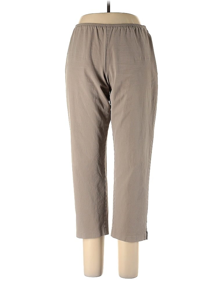 Pre-owned Eileen Fisher Casual Pants In Brown