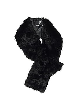 Unreal Fur store Black Scarf