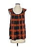Joie 100% Silk Orange Sleeveless Silk Top Size S - photo 1