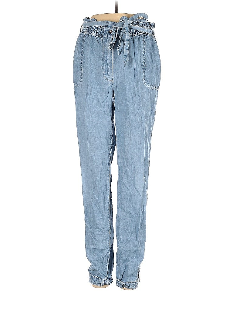 Pre-owned Abercrombie & Fitch Casual Pants In Blue