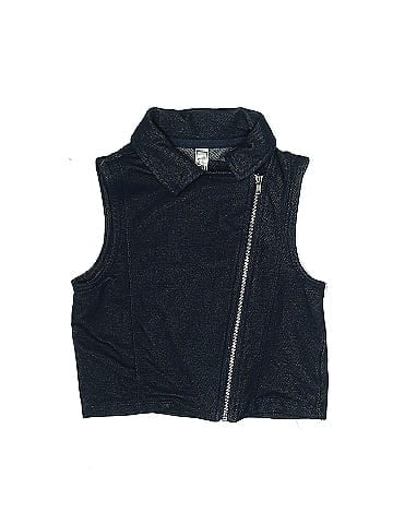 Beautees Denim Vest (view 1)