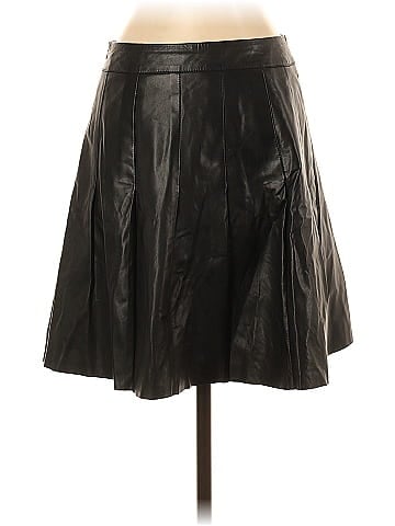 Halogen Faux Leather Skirt (view 2)