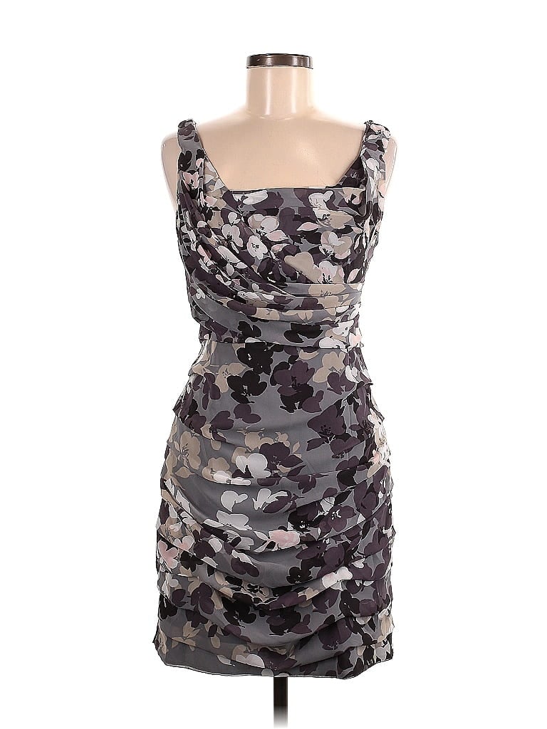 Pre-owned Express Cocktail Dress In Gray