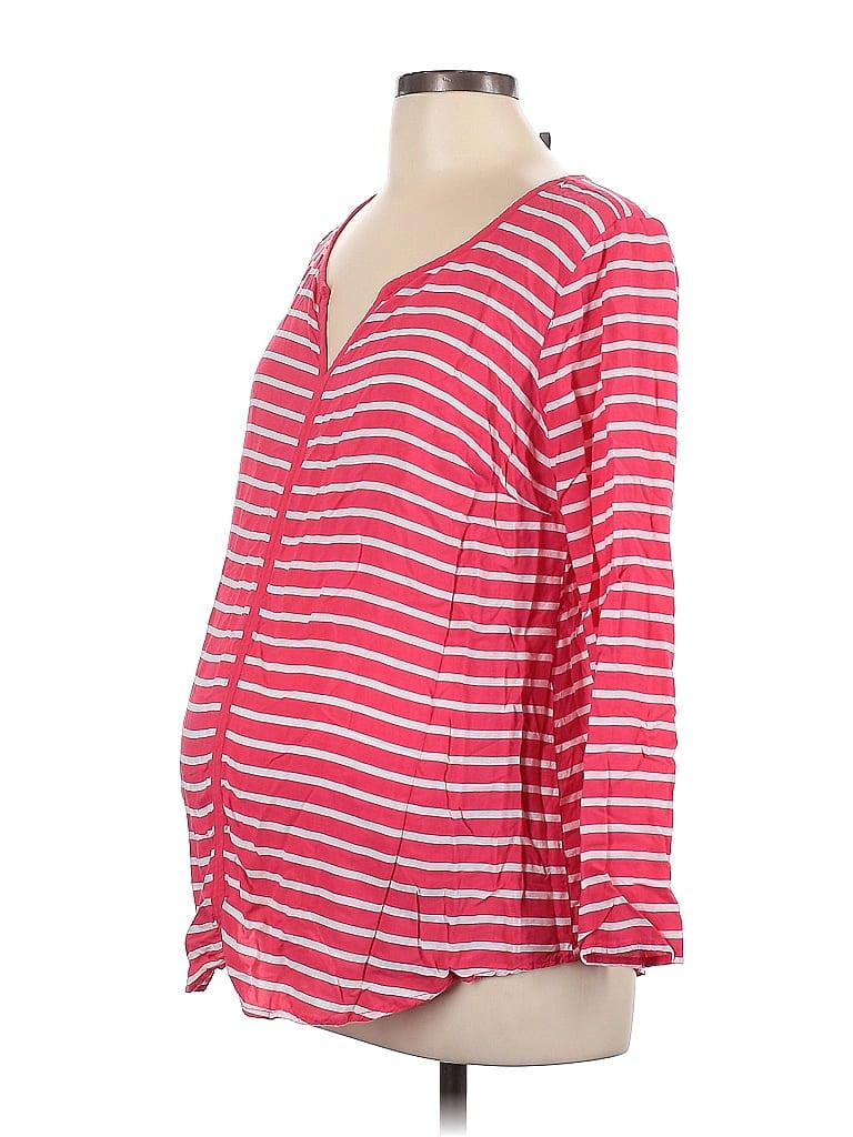 Oh Baby By Motherhood Red 3/4 Sleeve T-Shirt Size L - photo 1