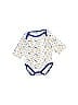 Coney Isle Ivory White Long Sleeve Onesie Size 3-6 mo - photo 1