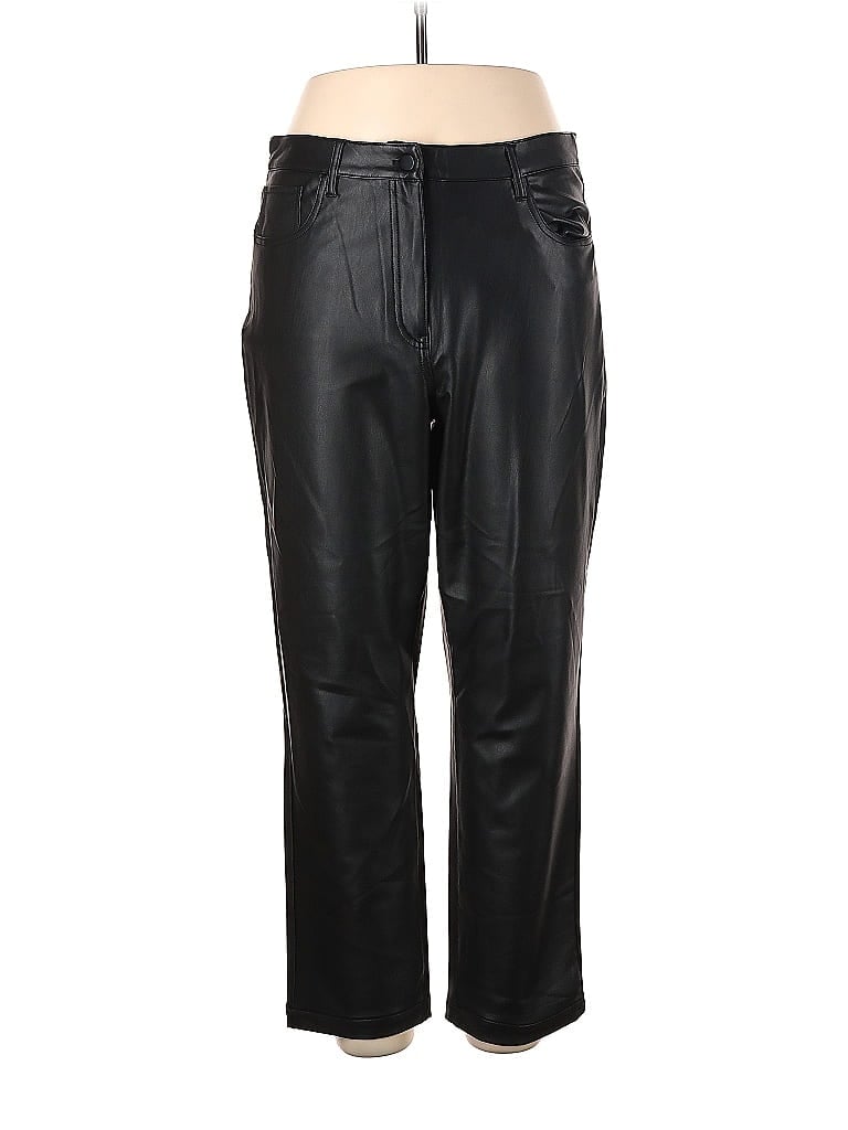 Pre-owned Signature Casual Pants In Black