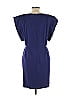 Eliza J 100% Polyester Solid Blue Cocktail Dress Size 10 - photo 2