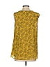 CAbi 100% Polyester Yellow Sleeveless Blouse Size S - photo 2
