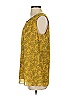 CAbi 100% Polyester Yellow Sleeveless Blouse Size S - photo 5