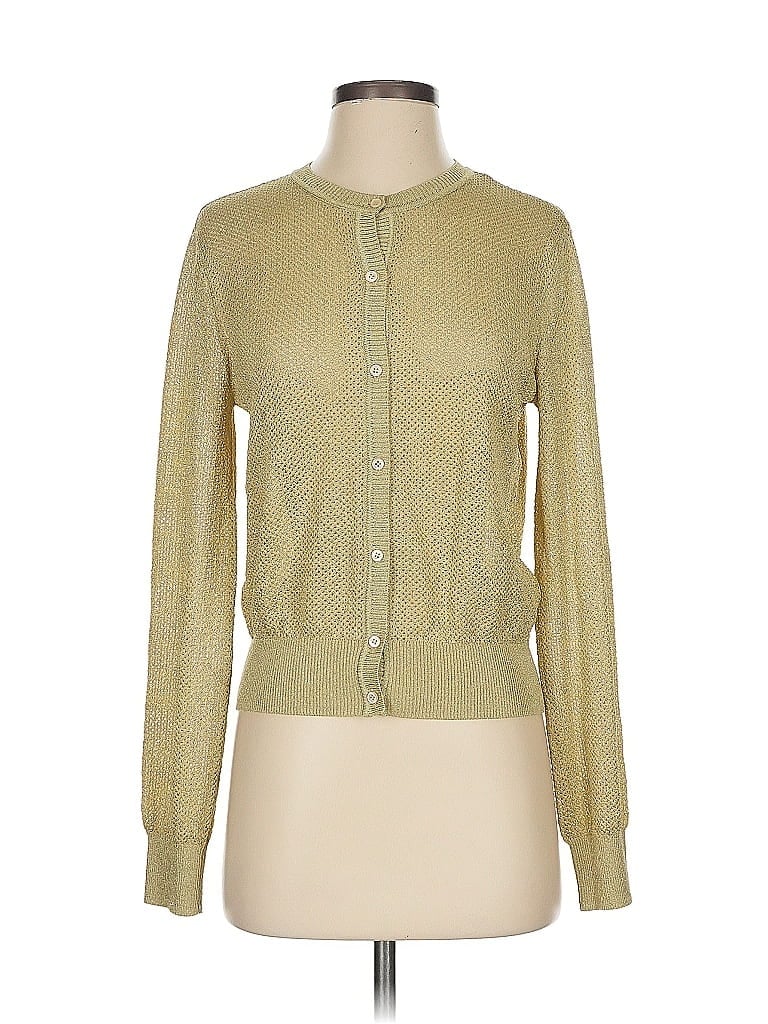 M Missoni Green Gold Cardigan Size EU (IT) 44 / US 8 - photo 1