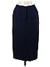 Evan Picone 100% Cotton Solid Blue Formal Skirt Size 8 - photo 2