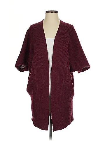 R | Label Wool Cardigan (view 1)