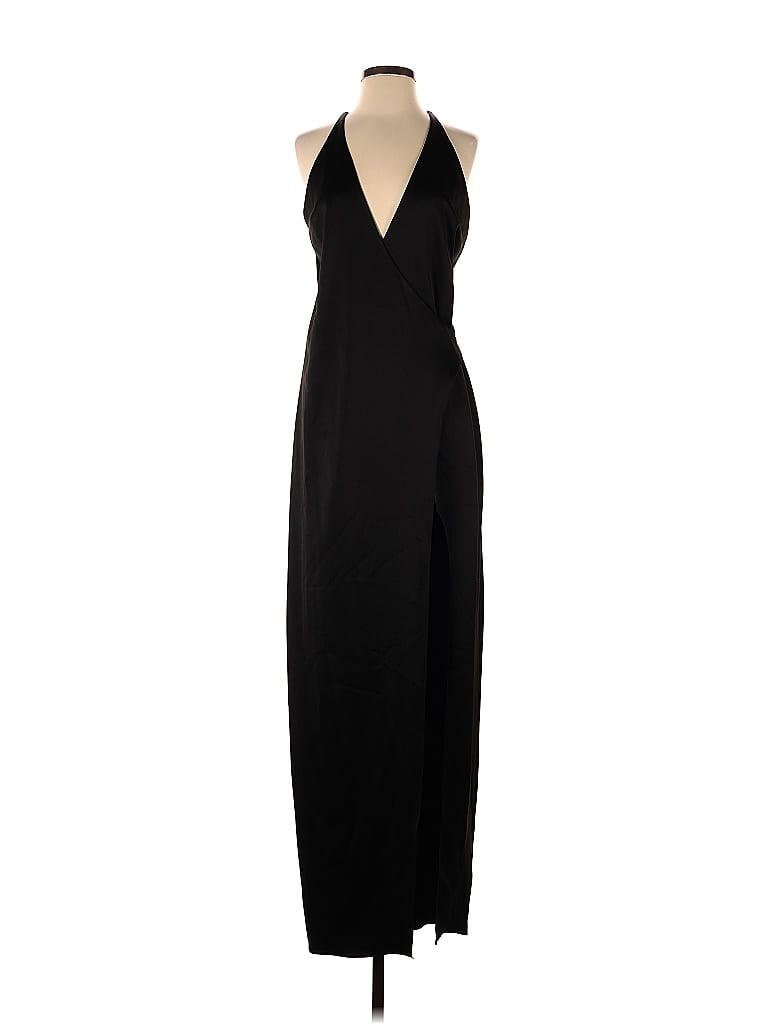 Halston Heritage Black Cocktail Dress Size 4 - photo 1