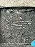 Assorted Brands Chevron-herringbone Black Short Sleeve T-Shirt Size M - photo 3